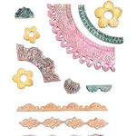 Stampo in Silicone Secret Diary pizzo e bordure