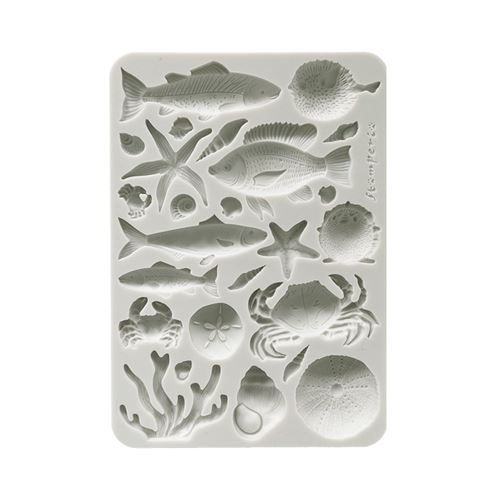 Stampo in Silicone Silent Sea Conchiglie e Pesci
