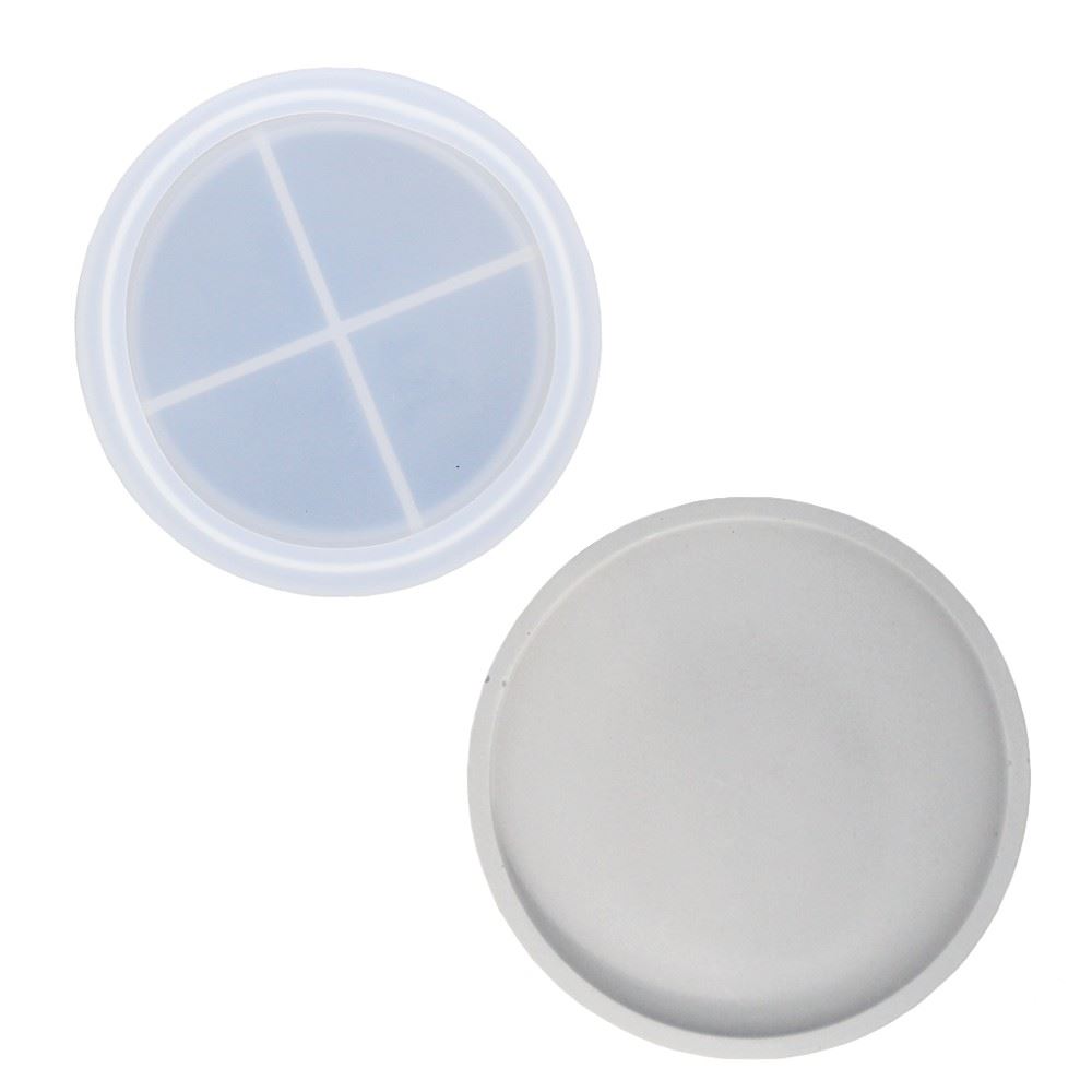 Stampo in Silicone Sottobicchiere Rotondo