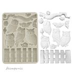 Stampo in Silicone The Owl's House gufetti e rami