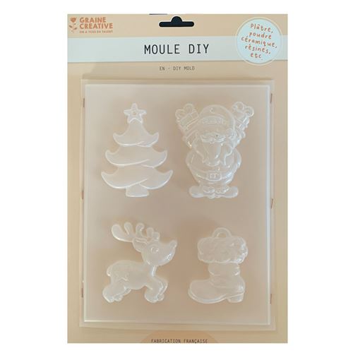 Stampo in plastica Decori di Natale 2