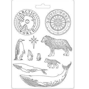 Stampo in plastica flessibile Arctic World