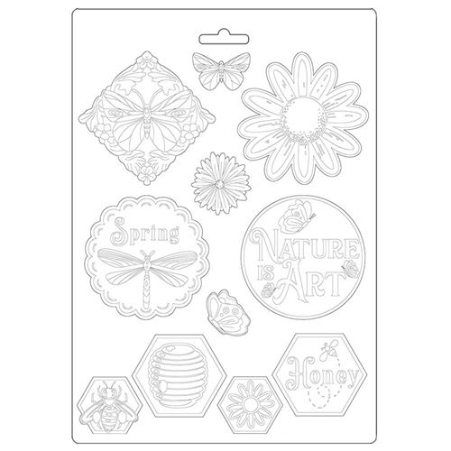 Stampo in plastica flessibile Atelier Nature is Art