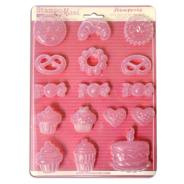 Stampo in plastica flessibile Dolcetti