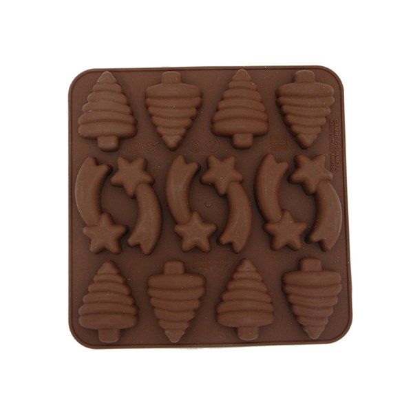 Stampo in silicone Alberi e Comete