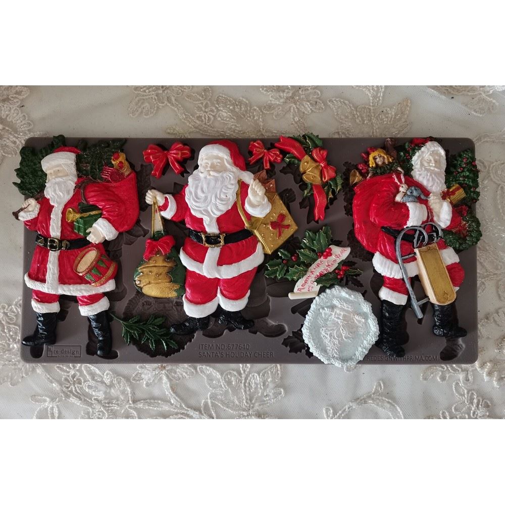 Stampo In Silicone Per Torta E Cioccolato A Forma Di Alce Di Babbo Natale – Dimensioni 13x7,5x1,5 Cm – Adatto A Forno, Microonde E Lavastoviglie – 1 Pezzo (colore Casuale)