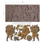 Stampo in silicone Allegria natalizia di Babbo Natale
