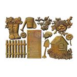 Stampo in silicone Among the Wildflowers Spring Tales