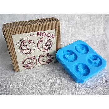 Stampo in silicone Fly me to the moon