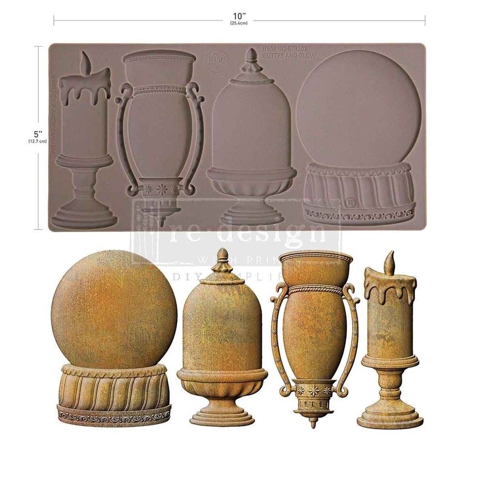 Stampo in silicone Glitter and Glow