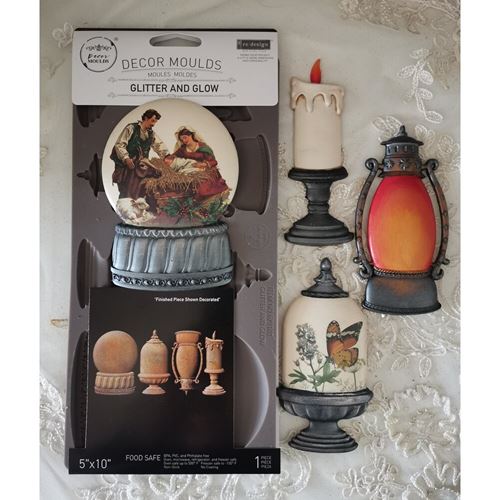 Stampo in silicone Glitter and Glow