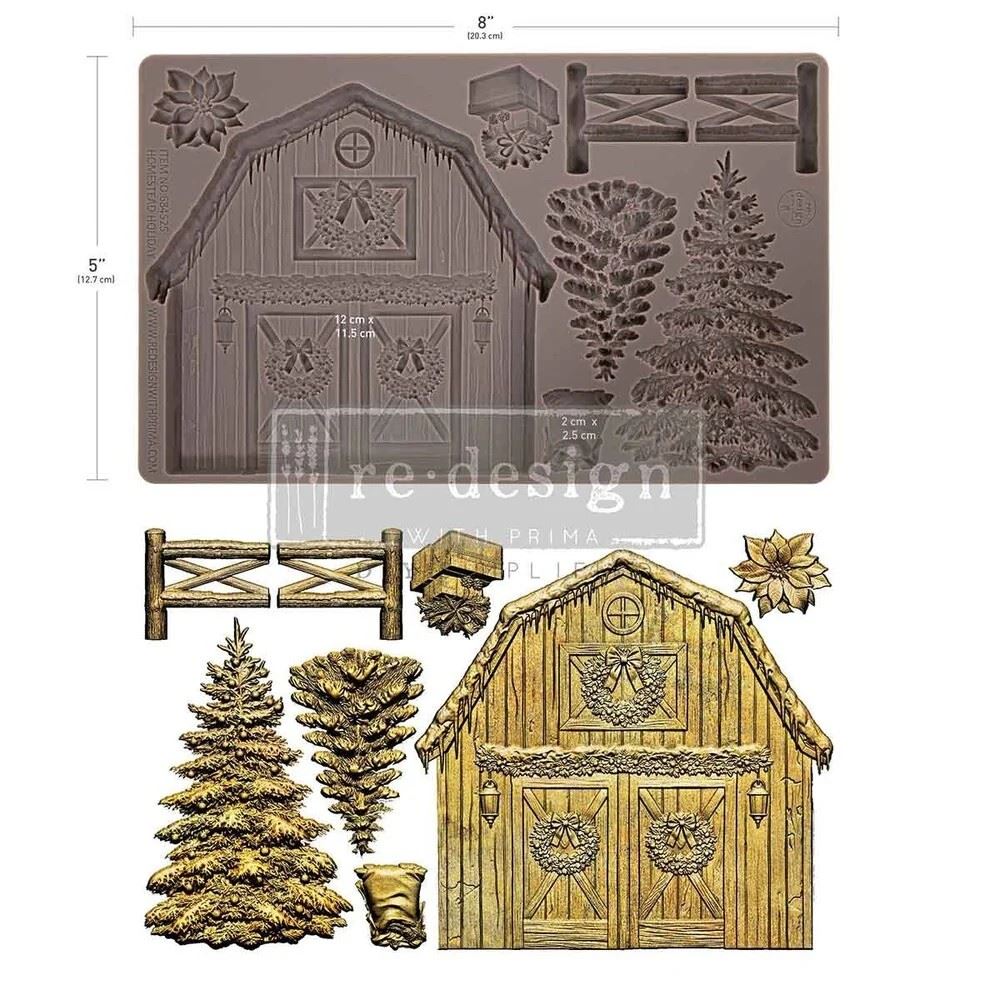 Stampo in silicone Homestead Holiday