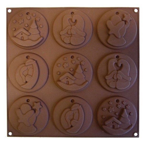 Stampo in silicone Natale Cookies