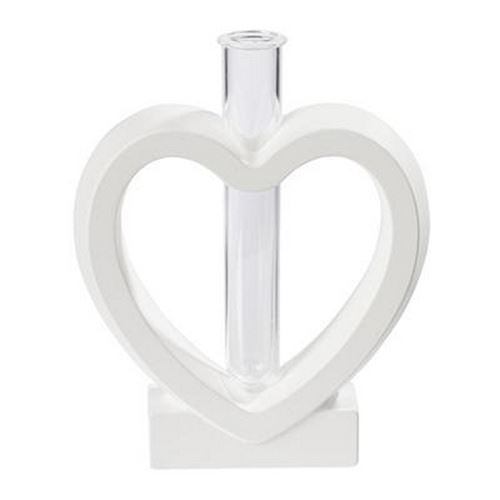 Stampo in silicone Vaso Cuore con provetta