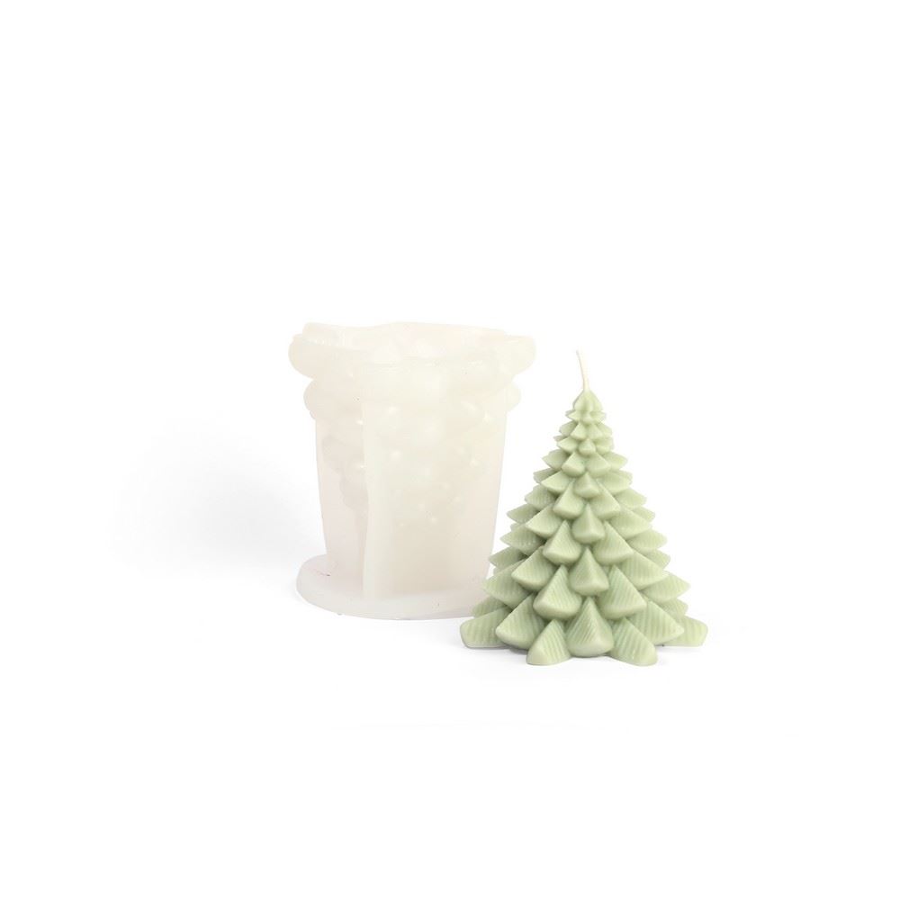 Stampo in silicone per candela Abete