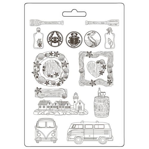 Stampo morbido A4 Silent Sea