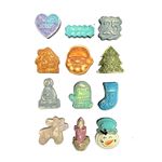 Stampo morbido A5 Candy Christmas elementi