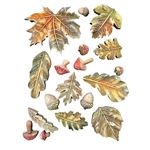 Stampo morbido A5 Whispering Woods foglie