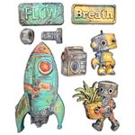 Stampo morbido A new Beginning navicella e robot