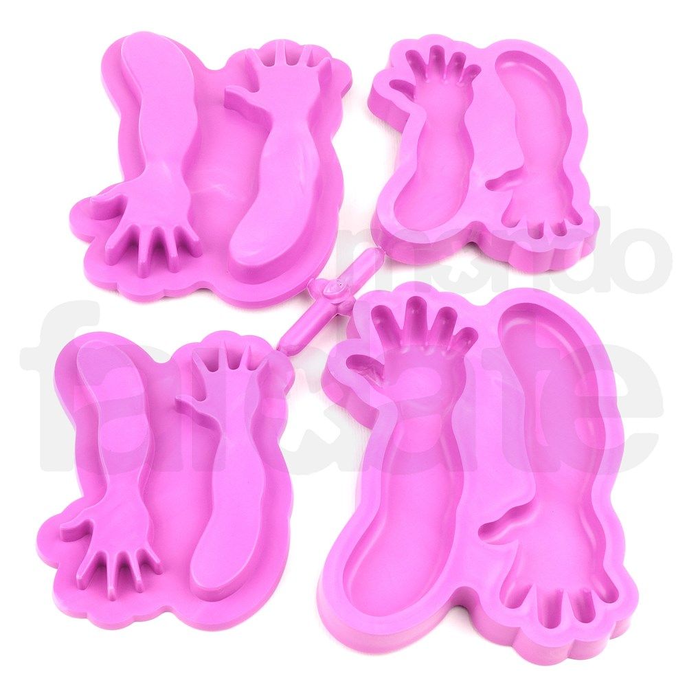 stampo per gomma crepla braccia mondo fai da te