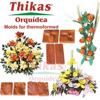 stampo per gomma crepla orchidea