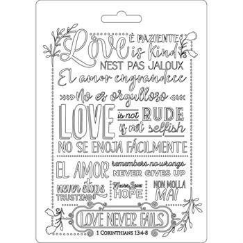 Stampo per modellare Love Never Fails