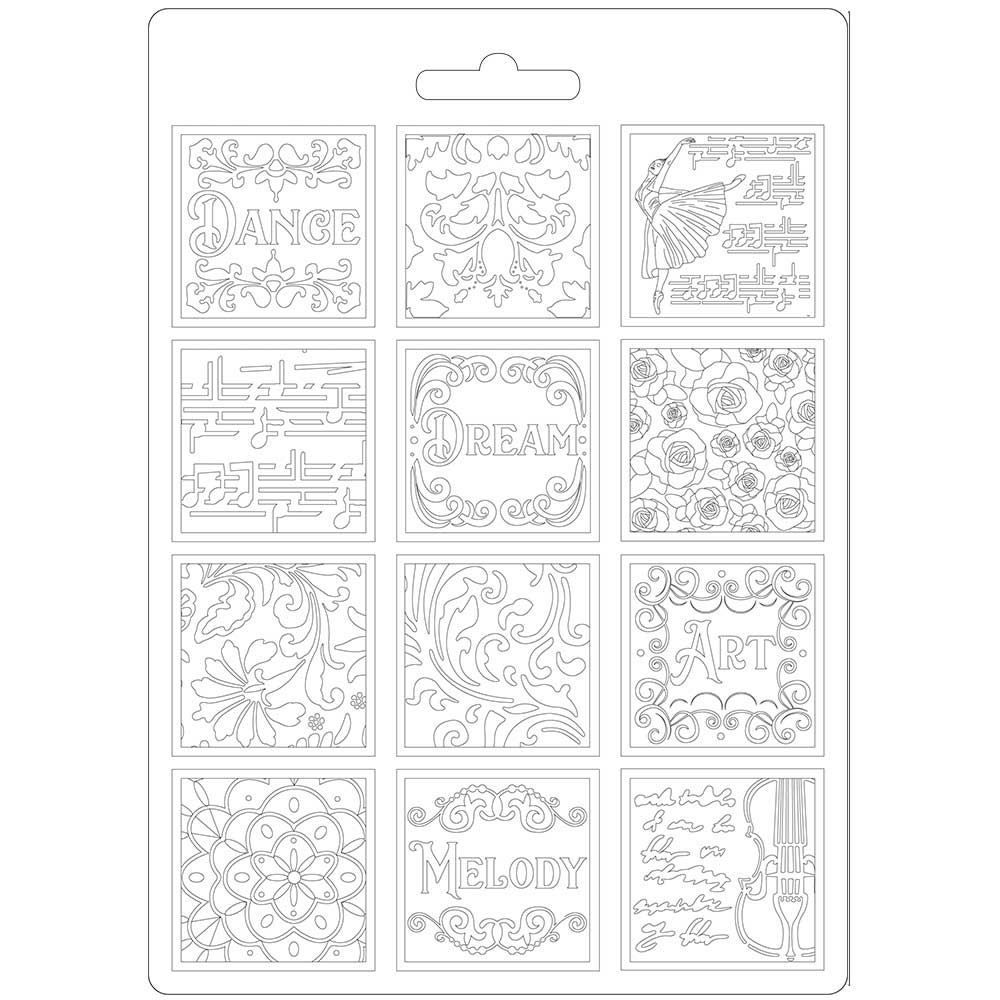 Stampo per modellare Passion Patchwork Musica
