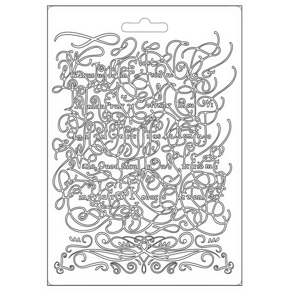 Stampo per modellare Romantic Garden House Calligraphy 