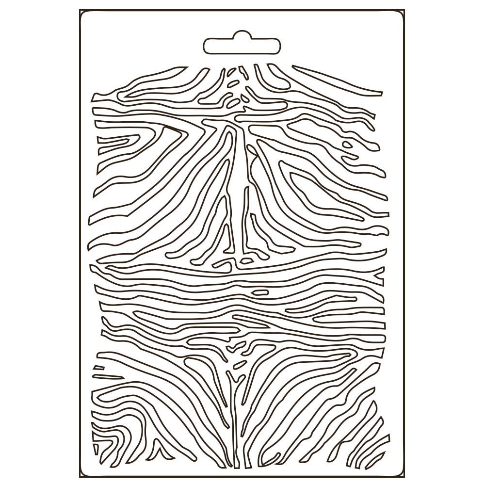 Stampo per modellare Savana Zebra Pattern