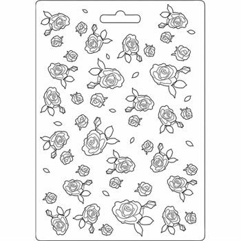 Stampo per modellare Texture Roses Buds