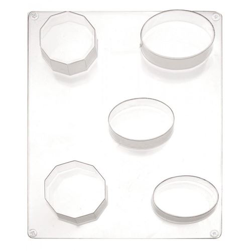 Stampo per sapone Ovale e Decagono