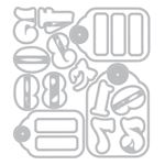 Stamps & Framelits Etichette Vacanze