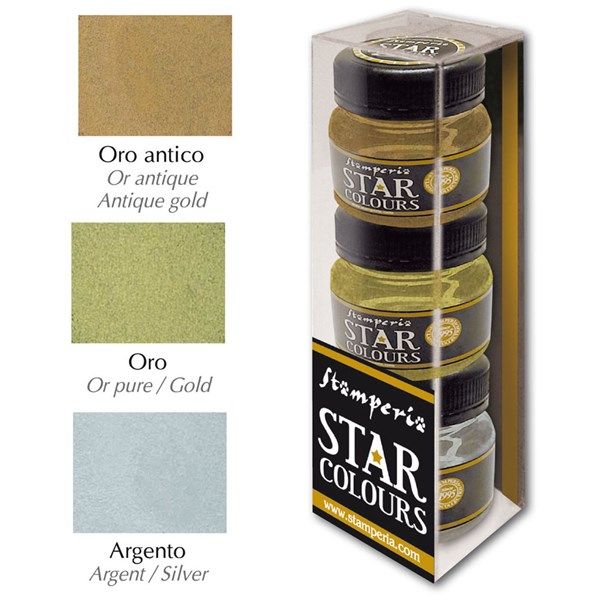 Star Colours Oro Argento Oro Antico - Mondo Fai da Te