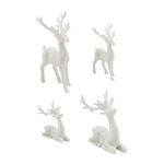 Statuine Renne Bianche in resina