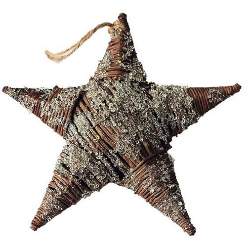 Stella Ghiacciata in legno