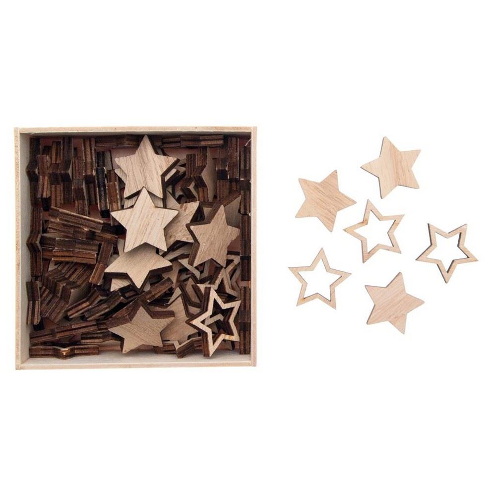 Stelle in legno Naturale