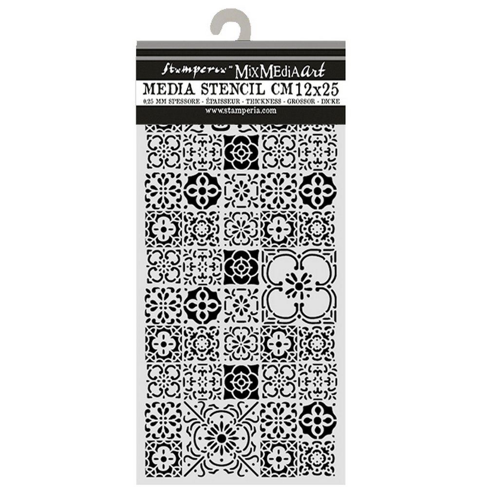 Stencil All Around piastrella