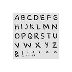 Stencil Baby alfabeto