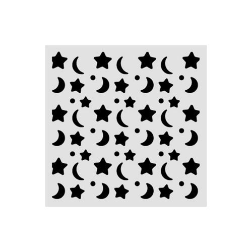 Stencil Baby sole e luna