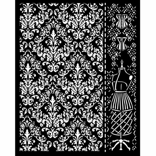 Stencil Brocante Antiques manichino