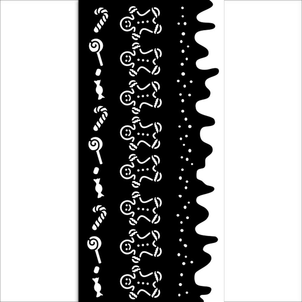 Stencil Candy Christmas bordure