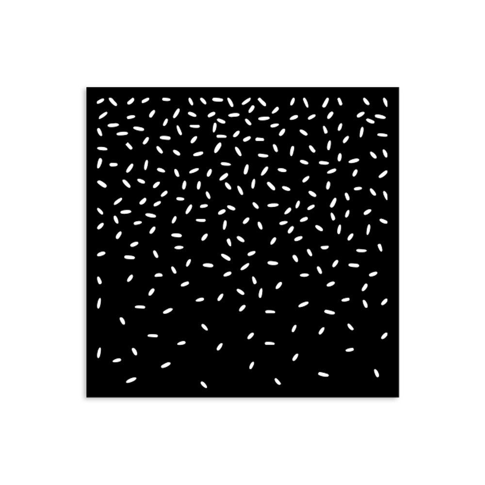 Stencil Candy Christmas polvere di zucchero