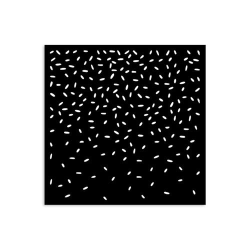 Stencil Candy Christmas polvere di zucchero