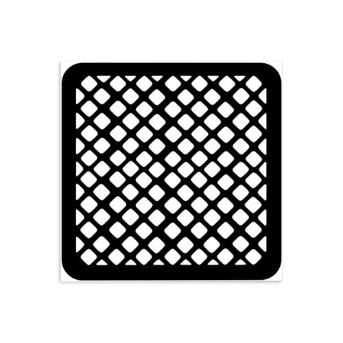 Stencil Candy Christmas waffle texture