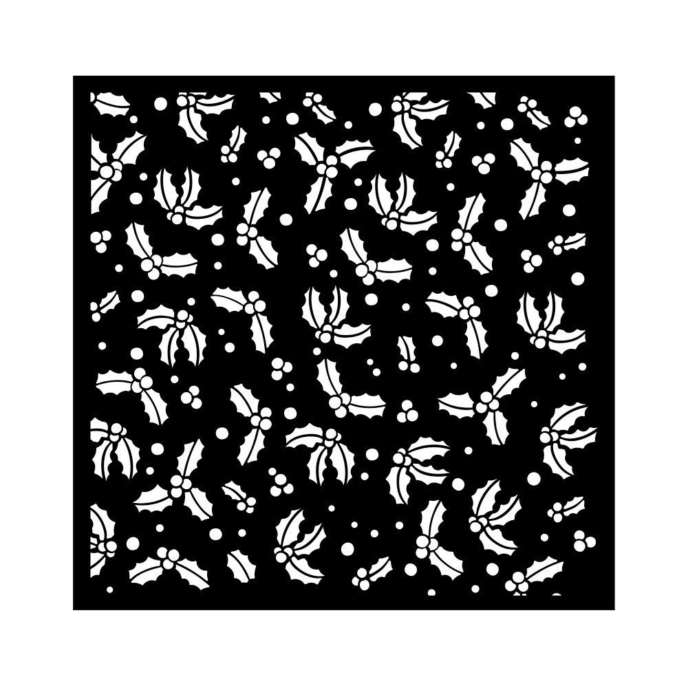 Stencil Classic Christmas pungitopo