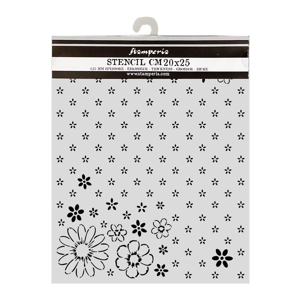 Stencil Cozy Family Together pattern