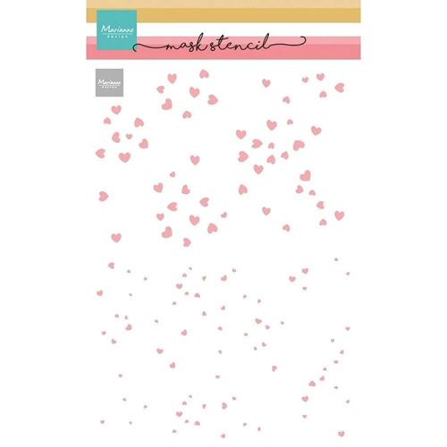 Stencil con Cuoricini