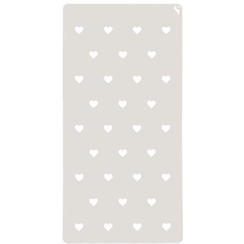 Stencil Deco Corazones