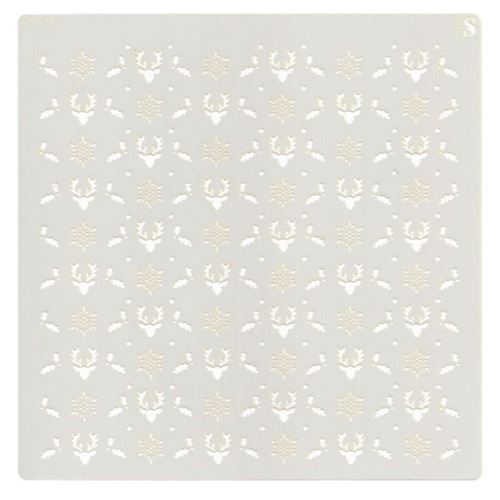 Stencil Deco Fondo Ciervos