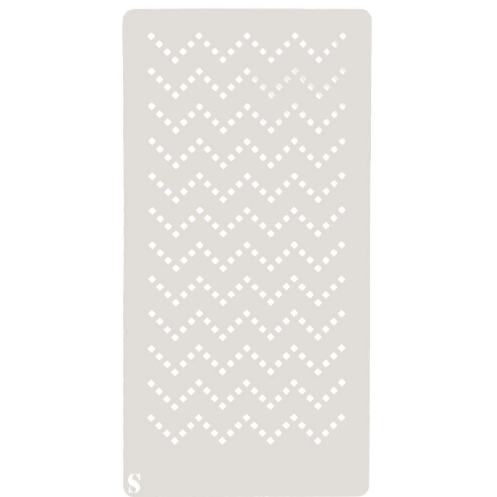 Stencil Deco ZigZag